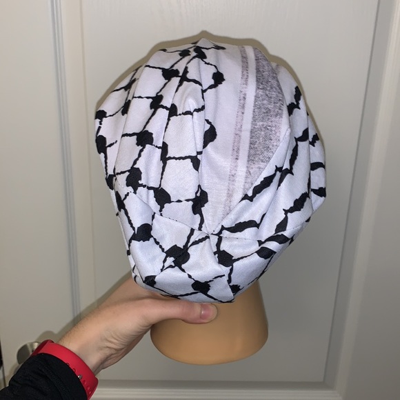 Soft Keffiyeh Arab Traditional Printed Beanie - Picture 7 of 12